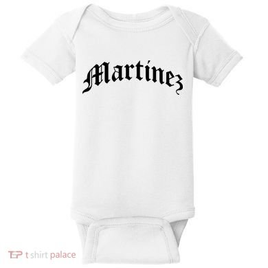 Martinez Last Name Chicano Mexican American Hispanic Spanish Baby Bodysuit