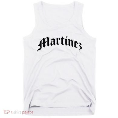 Martinez Last Name Chicano Mexican American Hispanic Spanish Tank Top