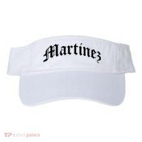 Martinez Last Name Chicano Mexican American Hispanic Spanish Visor thumb 0