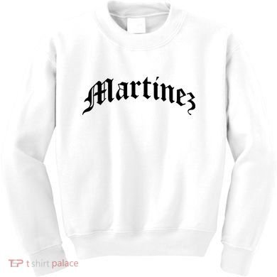 Martinez Last Name Chicano Mexican American Hispanic Spanish Kids Sweatshirt