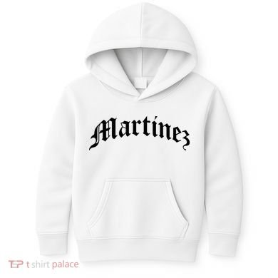 Martinez Last Name Chicano Mexican American Hispanic Spanish Kids Hoodie