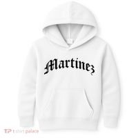 Martinez Last Name Chicano Mexican American Hispanic Spanish Kids Hoodie thumb 0