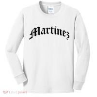 Martinez Last Name Chicano Mexican American Hispanic Spanish Kids Long Sleeve Shirt thumb 0