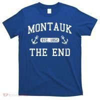 Montauk Li New York The End Gift T-Shirt thumb 0
