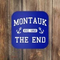Montauk Li New York The End Gift Coaster thumb 0