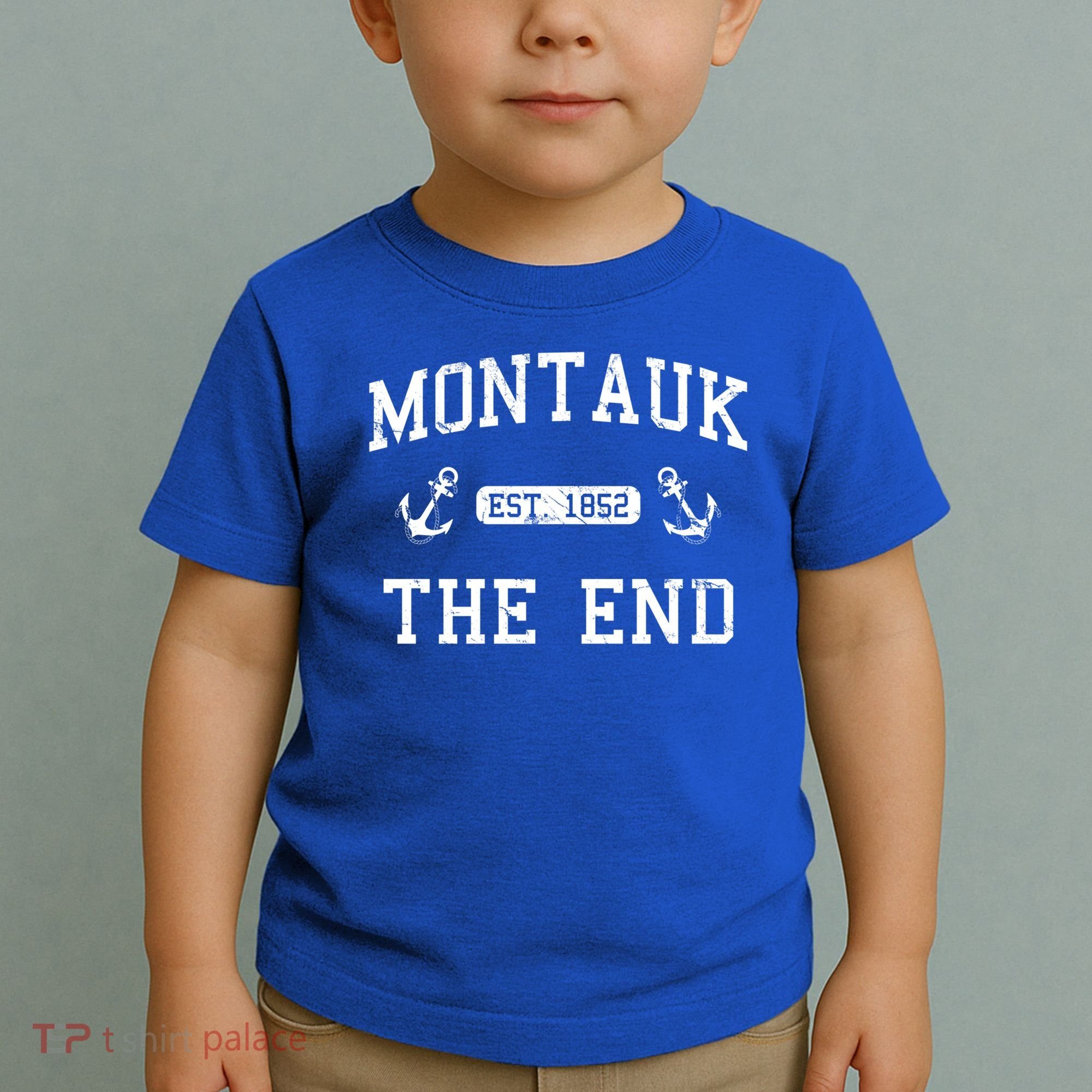 Montauk Li New York The End Gift Toddler T-Shirt