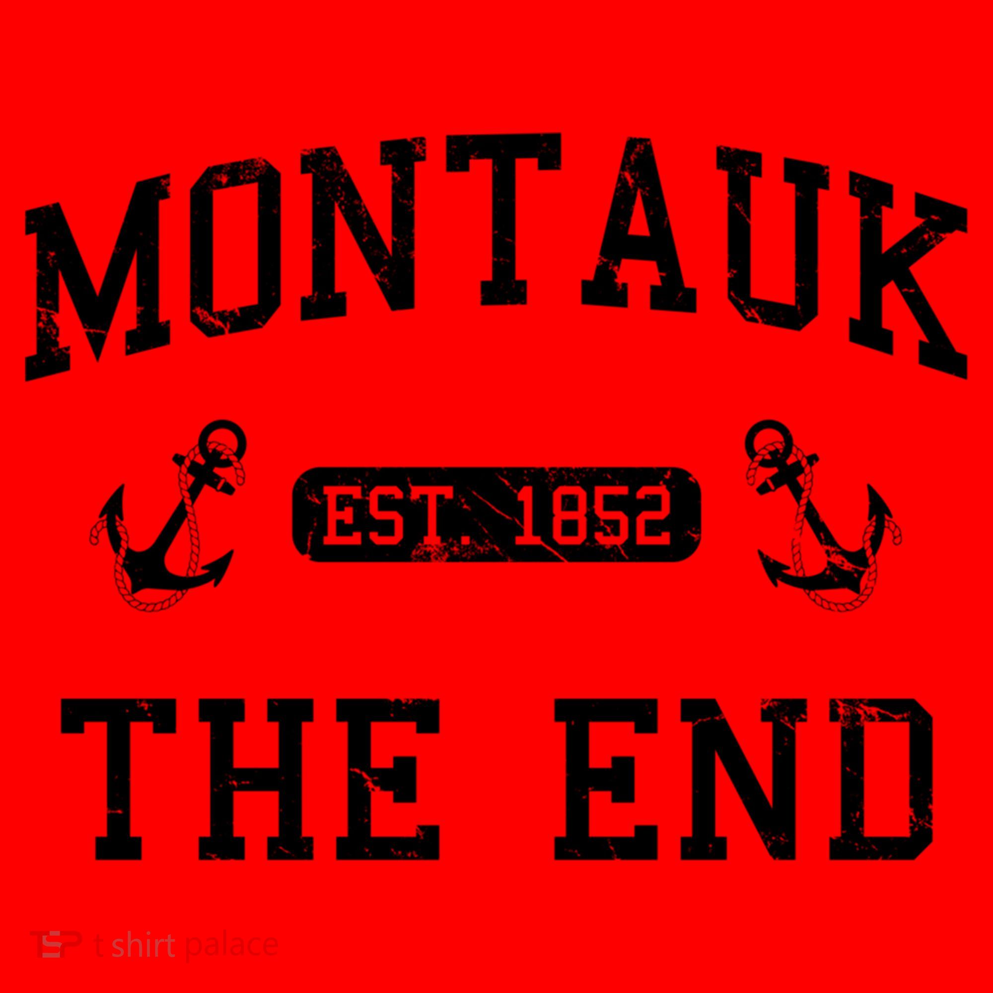 Montauk Li New York The End Gift Santa Hat