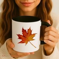 Maple Leaf Nature Coffee Mug thumb 3