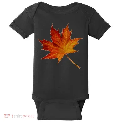 Maple Leaf Nature Baby Bodysuit