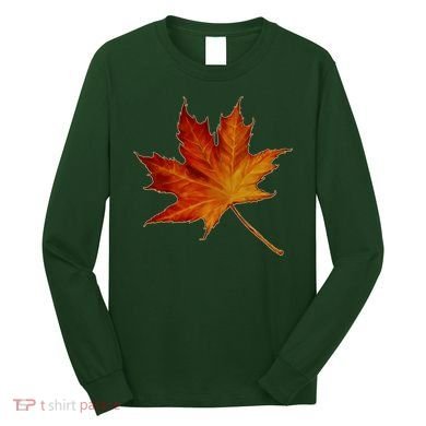 Maple Leaf Nature Long Sleeve Shirt