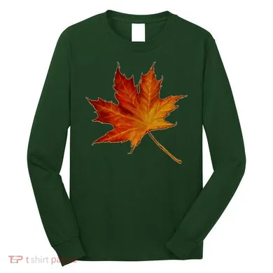 Maple Leaf Nature Long Sleeve Shirt