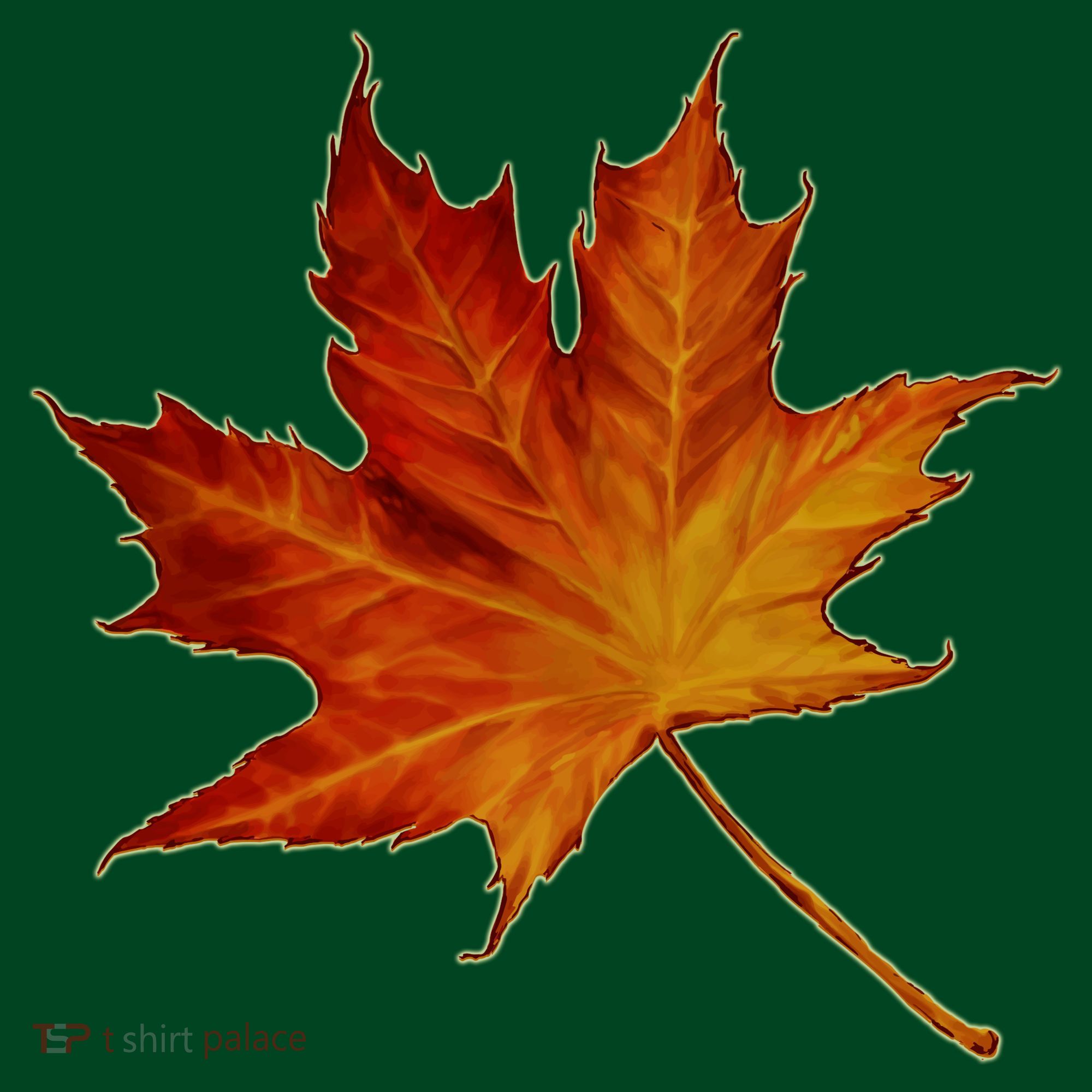 Maple Leaf Nature Long Sleeve Shirt