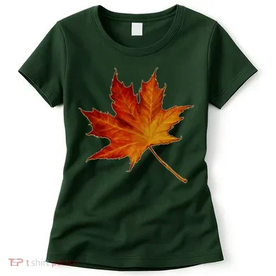 Maple Leaf Nature Women's T-Shirt
