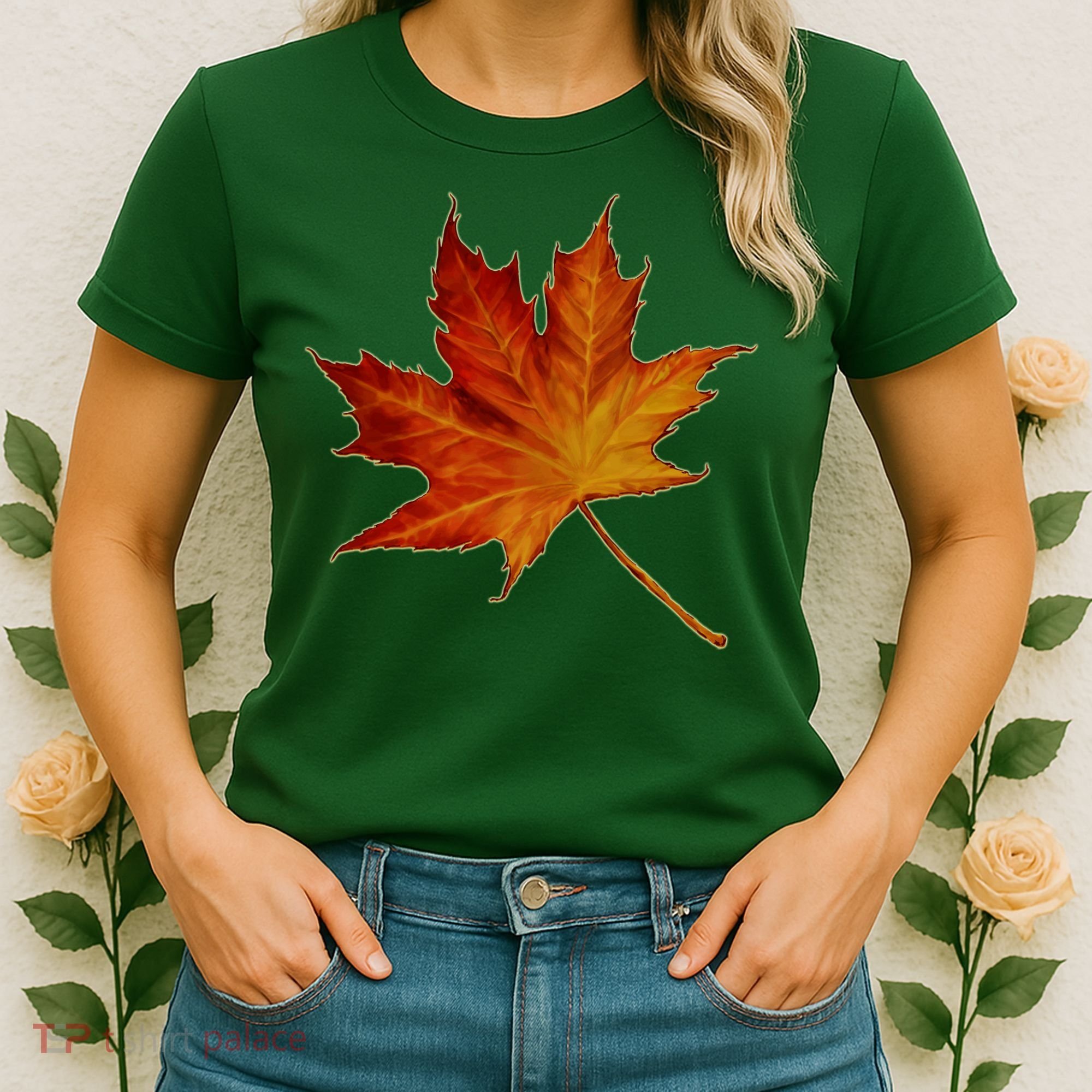 Maple Leaf Nature Women's T-Shirt
