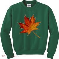 Maple Leaf Nature Kids Sweatshirt thumb 0