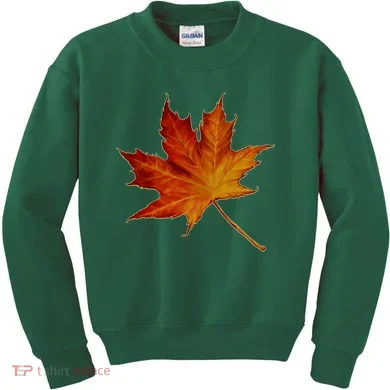 Maple Leaf Nature Kids Sweatshirt