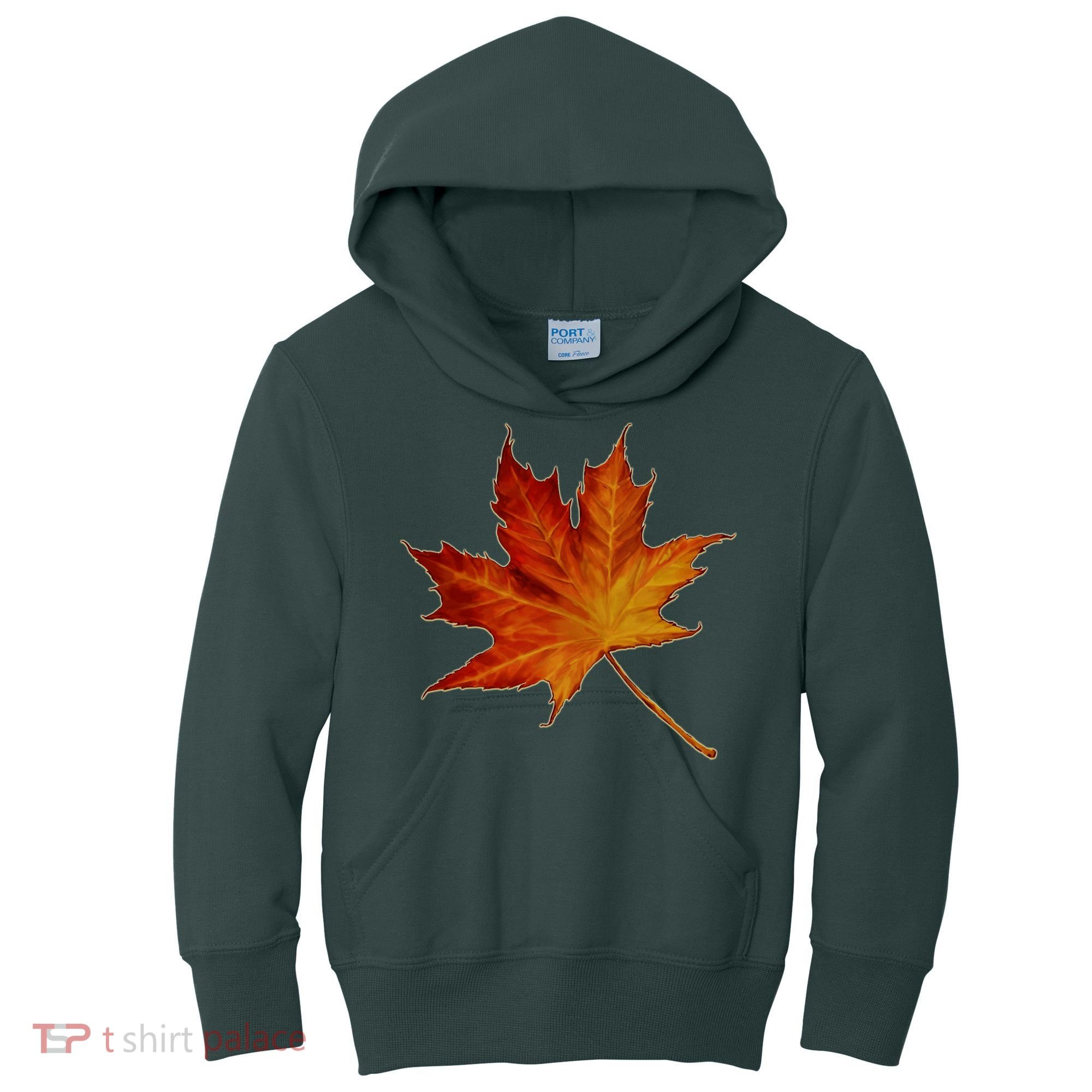 Maple Leaf Nature Kids Hoodie