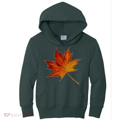 Maple Leaf Nature Kids Hoodie