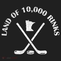 Minnesota Land Of 10000 Rinks Ice Hockey State Souvenir Gift Beanie thumb 2