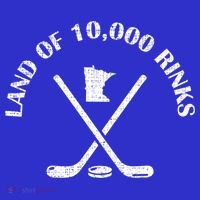 Minnesota Land Of 10000 Rinks Ice Hockey State Souvenir Gift Mousepad thumb 1
