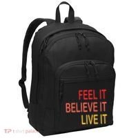 Manifest Law Of Attraction Feel Good Vortex Powerful Life Port Authority Basic Backpack thumb 0