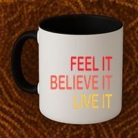Manifest Law Of Attraction Feel Good Vortex Powerful Life Coffee Mug thumb 2