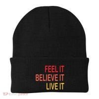 Manifest Law Of Attraction Feel Good Vortex Powerful Life Beanie thumb 0