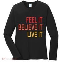 Manifest Law Of Attraction Feel Good Vortex Powerful Life Women's Long Sleeve Shirt thumb 0
