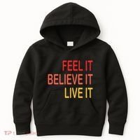 Manifest Law Of Attraction Feel Good Vortex Powerful Life Kids Hoodie thumb 0