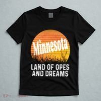 Minnesota Land Of Opes And Dreams Ope Sunset Field Funny T-Shirt thumb 5
