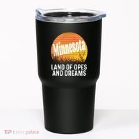 Minnesota Land Of Opes And Dreams Ope Sunset Field Funny Tumbler thumb 0