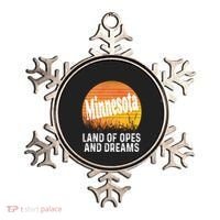 Minnesota Land Of Opes And Dreams Ope Sunset Field Funny Ornament thumb 0