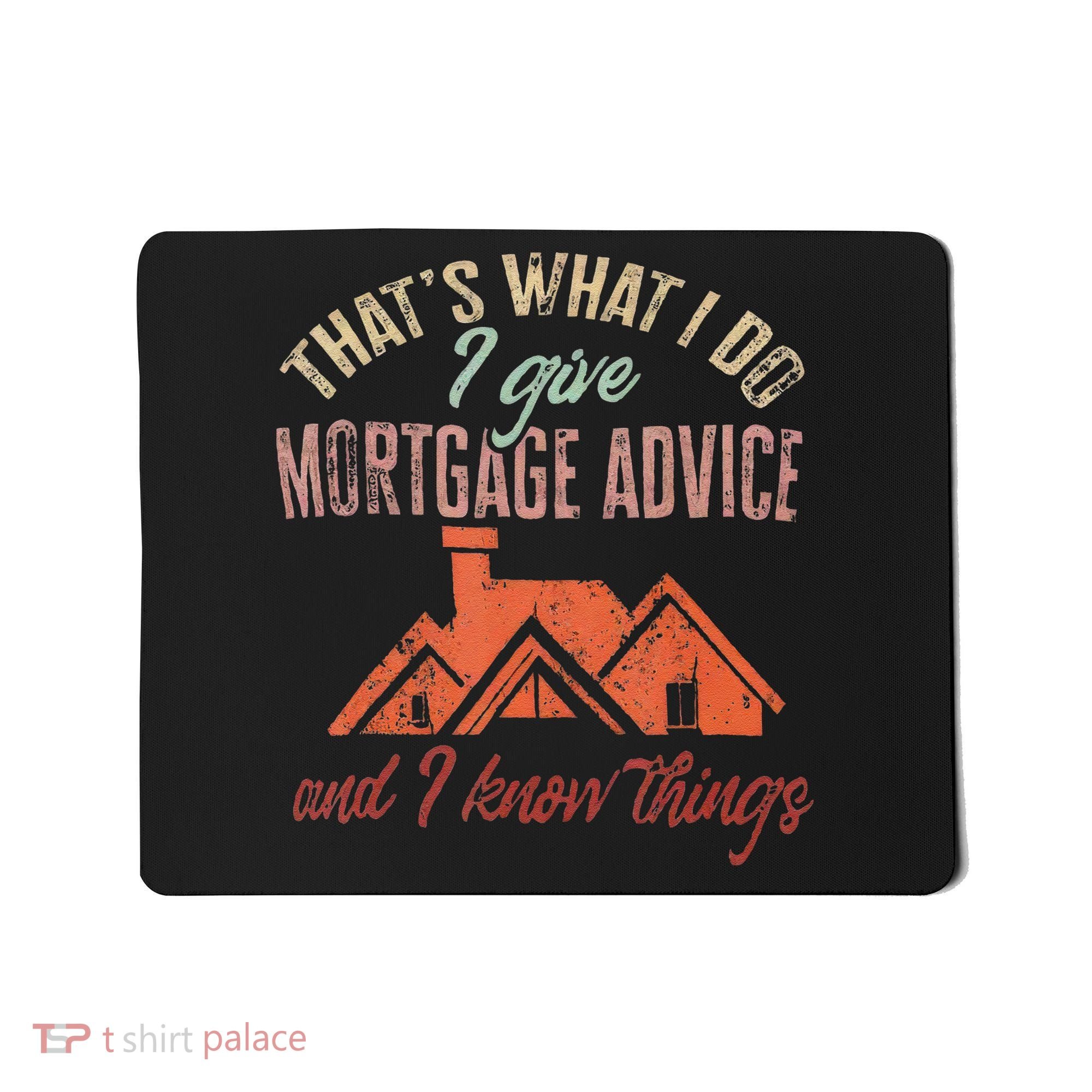 Mortgage Loan Officer Give Mortgage Advice And I Mousepad