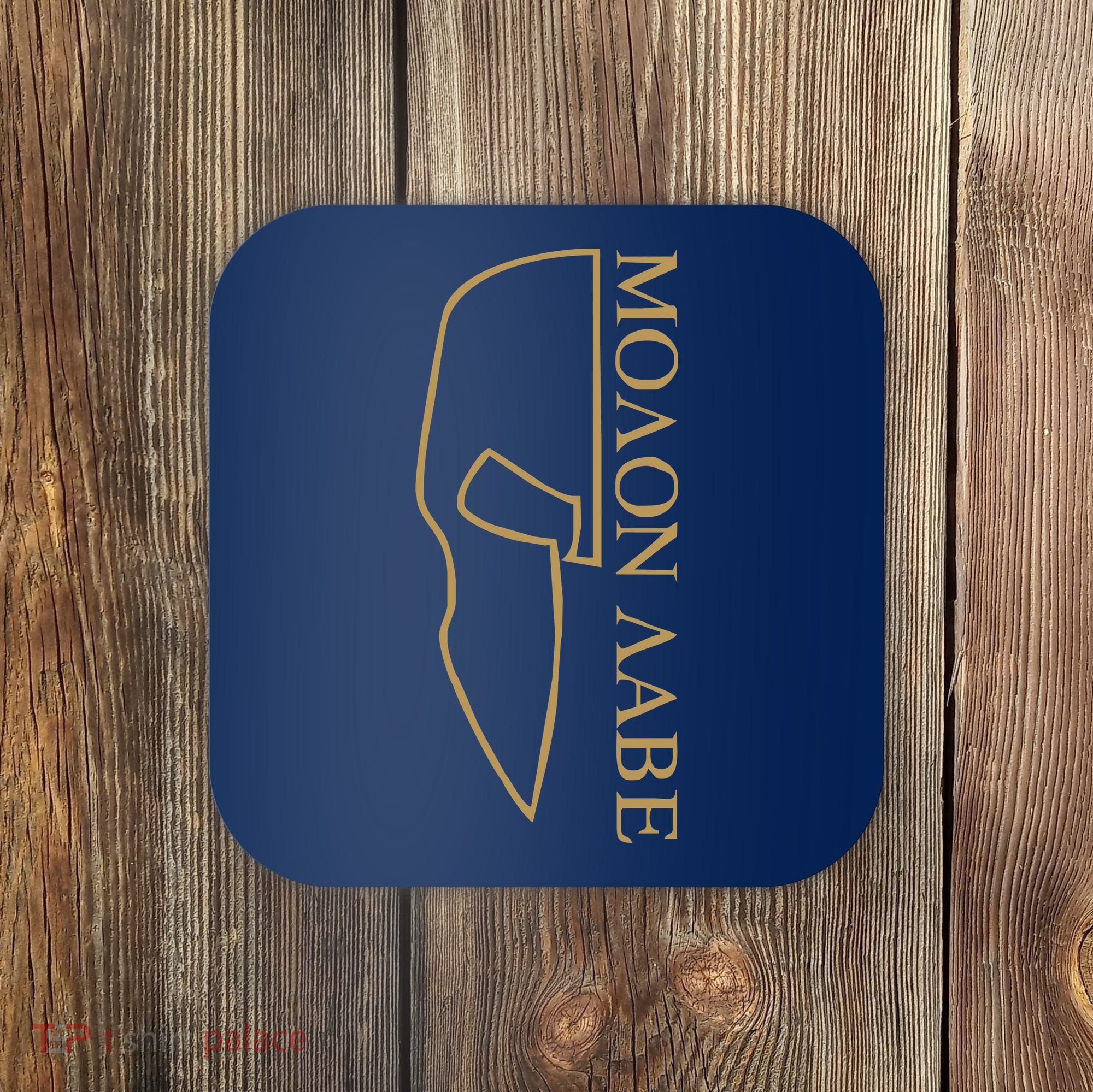 Molon Labe Outlined Coaster