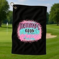 MommyS Little Princess Happy Mothers Day Gift Golf Towel thumb 1