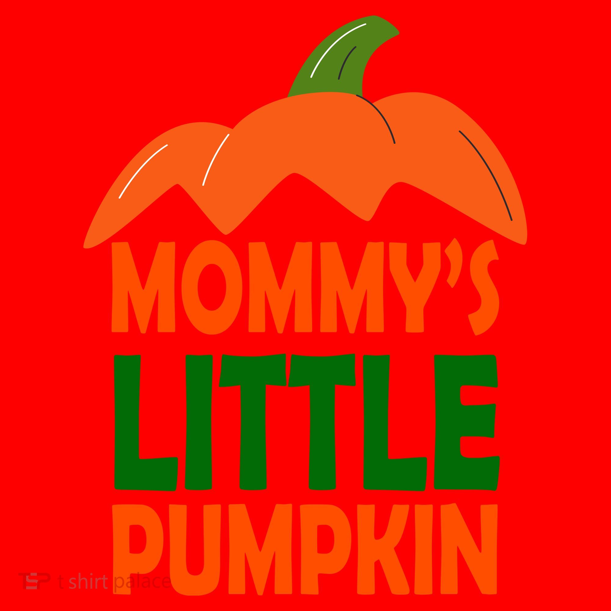Mommys Little Pumpkin Halloween Cute Santa Hat