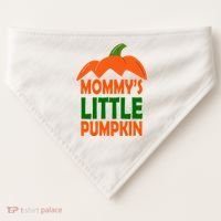 Mommys Little Pumpkin Halloween Cute USA-Made Doggie Bandana thumb 0