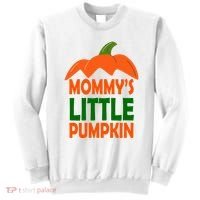 Mommys Little Pumpkin Halloween Cute Sweatshirt thumb 0