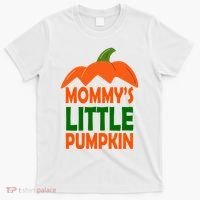 Mommys Little Pumpkin Halloween Cute T-Shirt thumb 0