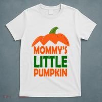 Mommys Little Pumpkin Halloween Cute T-Shirt thumb 5