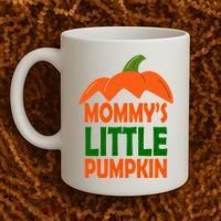 Mommys Little Pumpkin Halloween Cute Coffee Mug thumb 2