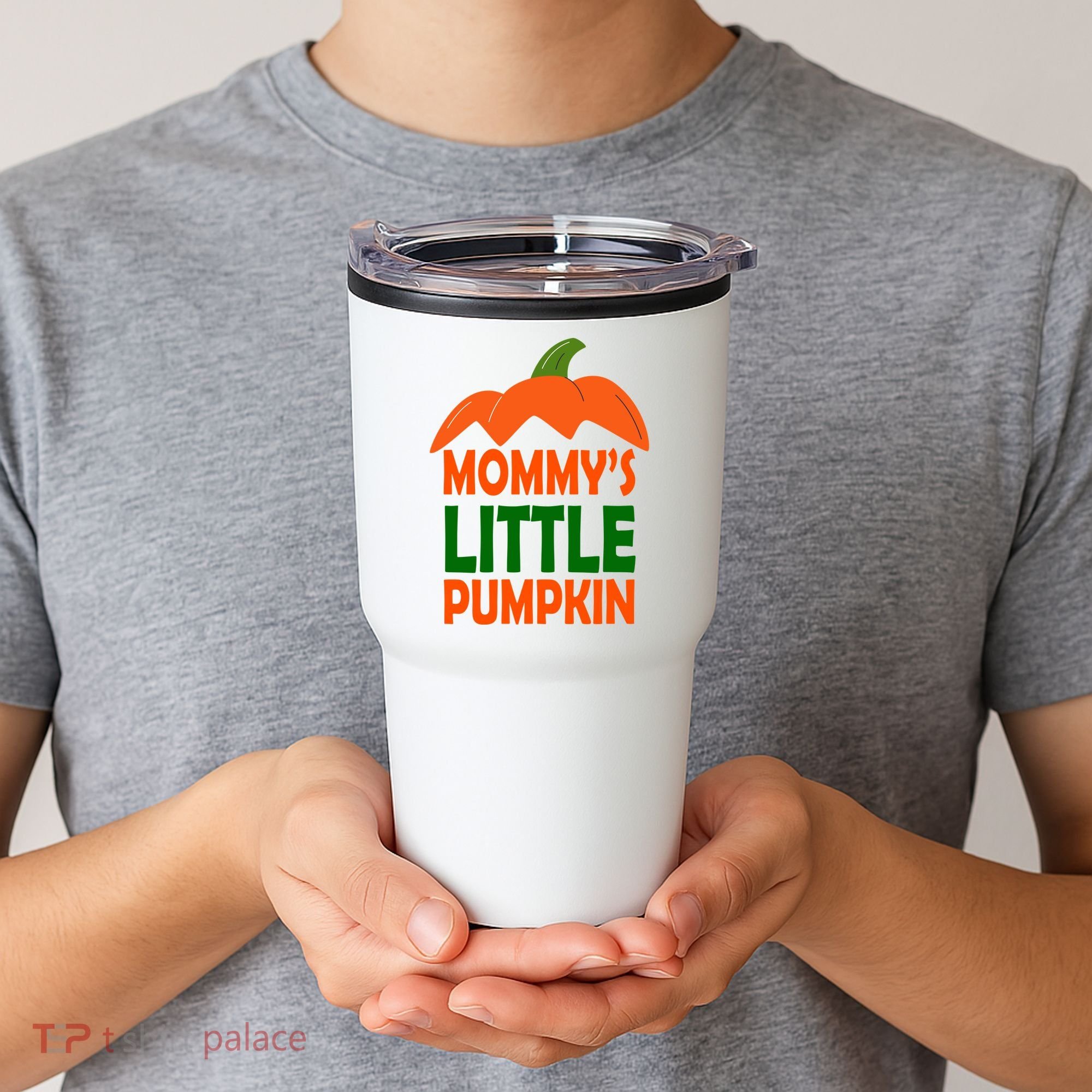 Mommys Little Pumpkin Halloween Cute Tumbler