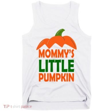 Mommys Little Pumpkin Halloween Cute Tank Top