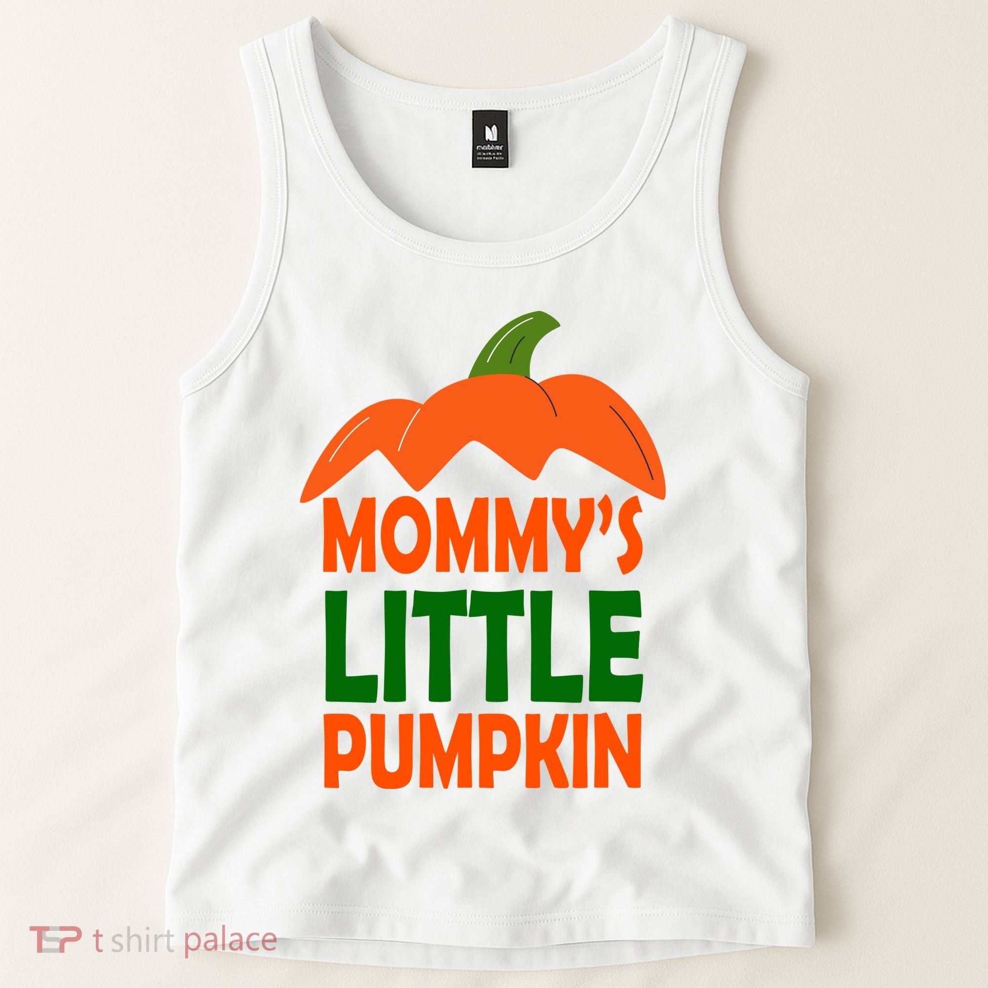 Mommys Little Pumpkin Halloween Cute Tank Top