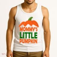 Mommys Little Pumpkin Halloween Cute Tank Top thumb 3