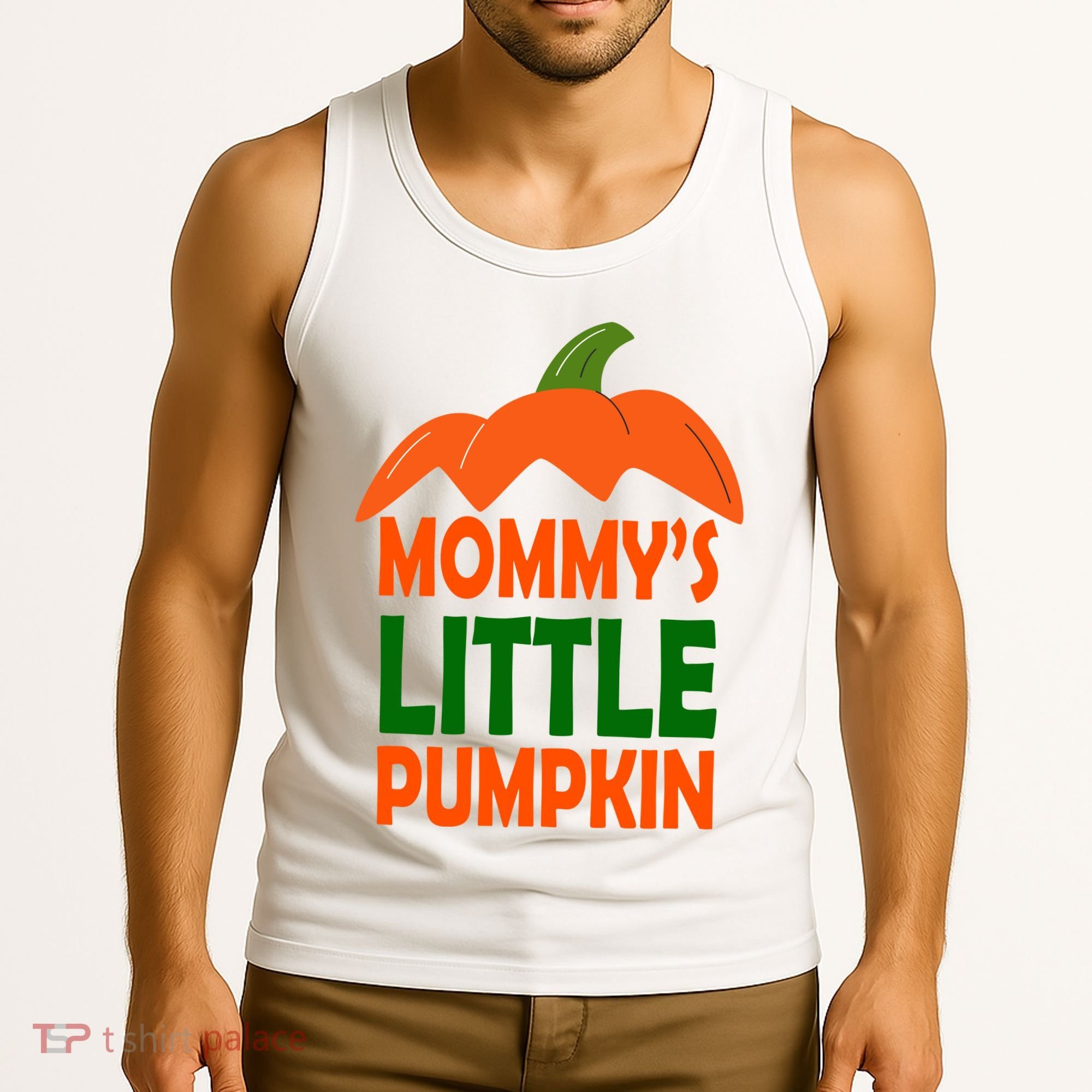 Mommys Little Pumpkin Halloween Cute Tank Top