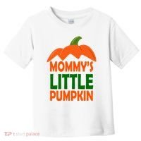 Mommys Little Pumpkin Halloween Cute Toddler T-Shirt thumb 0