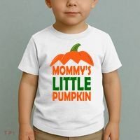 Mommys Little Pumpkin Halloween Cute Toddler T-Shirt thumb 2
