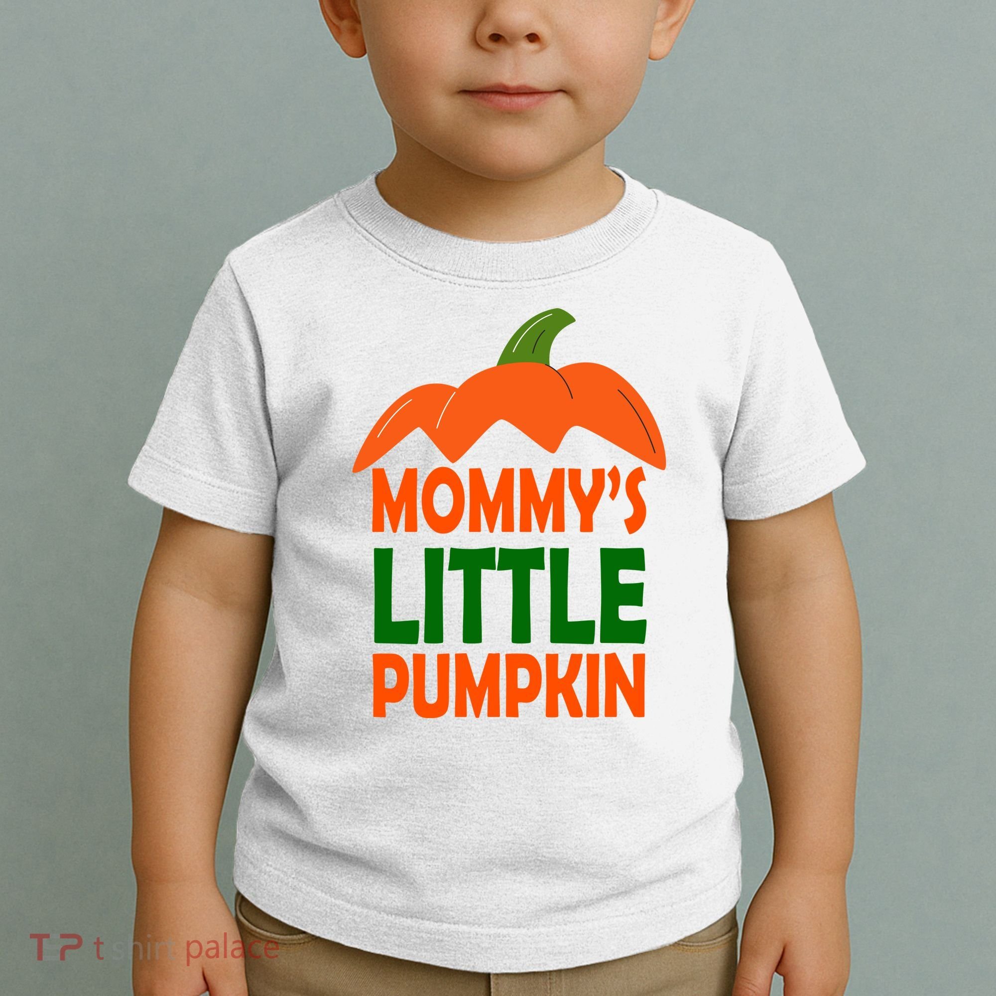 Mommys Little Pumpkin Halloween Cute Toddler T-Shirt