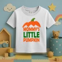 Mommys Little Pumpkin Halloween Cute Toddler T-Shirt thumb 3